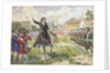 Military exercise of the Fun forces of Peter I near Kozukhovo, 1880 by Alexei Danilovich Kivshenko