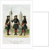 Dress uniforms of the Preobrazhensky Regiment in 1695-1700, 1901-1904 by Adolf Charlemagne