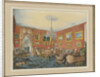 View of the artists drawing room in his townhouse by the Neva in St. Petersburg, 1859 by Eduard Hau