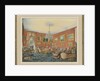 View of the artists drawing room in his townhouse by the Neva in St. Petersburg, 1859 by Eduard Hau