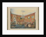 View of the artists drawing room in his townhouse by the Neva in St. Petersburg, 1859 by Eduard Hau