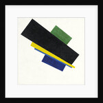 Suprematism, 18th Construction, 1915 by Kasimir Severinovich Malevich