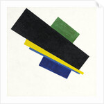 Suprematism, 18th Construction, 1915 by Kasimir Severinovich Malevich