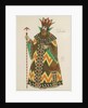 Tsar Saltan. Costume design for the opera The Tale of Tsar Saltan by N. Rimsky-Korsakov, 1928 by Ivan Yakovlevich Bilibin