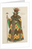 Tsar Saltan. Costume design for the opera The Tale of Tsar Saltan by N. Rimsky-Korsakov, 1928 by Ivan Yakovlevich Bilibin