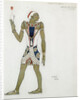 Costume design for the ballet Hélène de Sparte by E. Verhaeren and D. de Séverac, 1912 by Léon Bakst