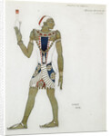 Costume design for the ballet Hélène de Sparte by E. Verhaeren and D. de Séverac, 1912 by Léon Bakst