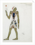 Costume design for the ballet Hélène de Sparte by E. Verhaeren and D. de Séverac, 1912 by Léon Bakst