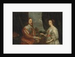 Double portrait of King Charles I and Queen Henrietta Maria by Sir Anthony van Dyck