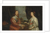 Double portrait of King Charles I and Queen Henrietta Maria by Sir Anthony van Dyck