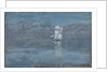 Ladscape with a Sailing Boat, End 1890s by Isaak Ilyich Levitan