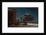 The Alexandrinsky Theatre in Saint Petersburg, 1870s by Pyotr Petrovich Vereshchagin