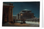 The Alexandrinsky Theatre in Saint Petersburg, 1870s by Pyotr Petrovich Vereshchagin