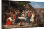 An Oath Of Temperance. The Temperance Society, 1860 by Akim Yegorovich Karneev