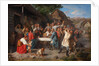 An Oath Of Temperance. The Temperance Society, 1860 by Akim Yegorovich Karneev