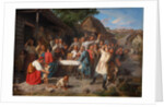 An Oath Of Temperance. The Temperance Society, 1860 by Akim Yegorovich Karneev