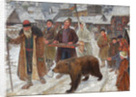 The Song of the skomorokhs, 1910 by Pyotr Ivanovich Subbotin