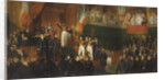 Louis-Philippe I is sworn in as king before the Chamber of Deputies, 9th August 1830 by Léon Jean Basile Perrault