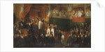 Louis-Philippe I is sworn in as king before the Chamber of Deputies, 9th August 1830 by Léon Jean Basile Perrault