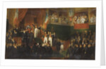Louis-Philippe I is sworn in as king before the Chamber of Deputies, 9th August 1830 by Léon Jean Basile Perrault