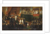 Louis-Philippe I is sworn in as king before the Chamber of Deputies, 9th August 1830 by Léon Jean Basile Perrault