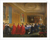 Louis-Philippe receiving the Order of the Garter from the hands of a young Queen Victoria, 1844 by Nicolas-Louis-François Gosse