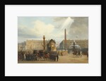Napoleons funeral carriage crosses the Place de la Concorde, December 15, 1840, 1844 by Jacques Guiaud