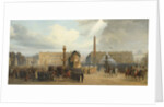 Napoleons funeral carriage crosses the Place de la Concorde, December 15, 1840, 1844 by Jacques Guiaud