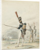Infantry of the Jeune Garde in 1812 by Eugène Louis Lami