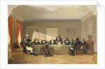 The war council at Courtrai on June 26, 1792 by Anonymous