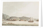 Illustration from A Voyage Round the World In the Years 1803-06, in the Ship Neva, 1814 by Yuri Fyodorovich Lisyansky