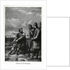 Canute by the Seashore, 1882 by Anonymous