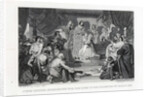 Queen Philippa Interceding for the Lives of the Burghers of Calais, 1347, 1882 by John Sartain