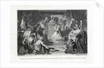 Queen Philippa Interceding for the Lives of the Burghers of Calais, 1347, 1882 by John Sartain