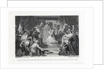 Queen Philippa Interceding for the Lives of the Burghers of Calais, 1347, 1882 by John Sartain