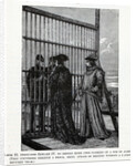 Louis XI persuades Edward IV to return home of a sum of money, 1882 by Anonymous