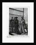Louis XI persuades Edward IV to return home of a sum of money, 1882 by Anonymous
