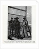 Louis XI persuades Edward IV to return home of a sum of money, 1882 by Anonymous