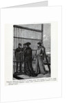 Louis XI persuades Edward IV to return home of a sum of money, 1882 by Anonymous