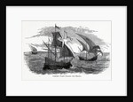 Cortezs Fleet Sailing for Mexico, 1882 by Anonymous
