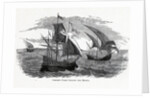 Cortezs Fleet Sailing for Mexico, 1882 by Anonymous