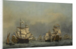 The Four Days Battle, c. 1670 by Willem van de Velde the Younger