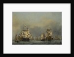 The Four Days Battle, c. 1670 by Willem van de Velde the Younger