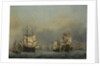 The Four Days Battle, c. 1670 by Willem van de Velde the Younger