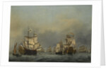 The Four Days Battle, c. 1670 by Willem van de Velde the Younger