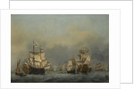The Four Days Battle, c. 1670 by Willem van de Velde the Younger