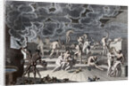 A Russian bathhouse, 1811 by Yemelyan Mikhaylovich Korneev