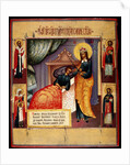 Icon of the Mother of God The Healer, 18th century by Russian icon