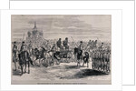 The Nihilists carried to Execution in St. Petersburg, ca 1881 by Anonymous