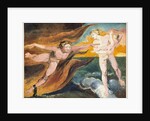 The Good and Evil Angels Struggling for Possession of a Child, 1795 by William Blake